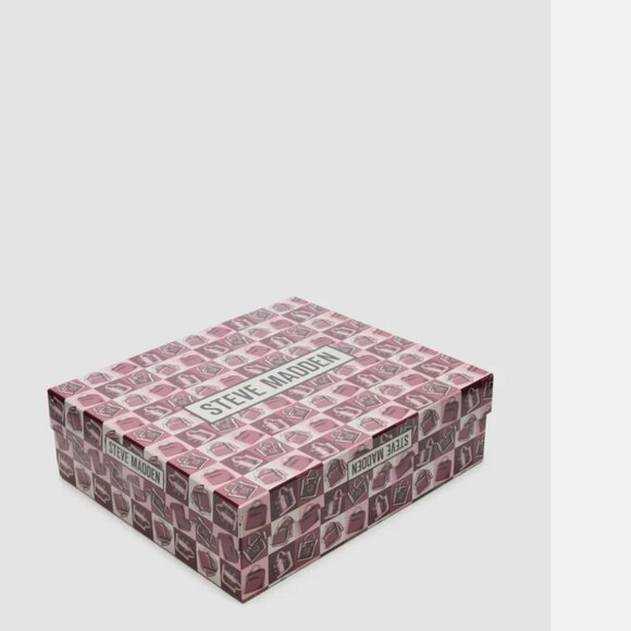 NIB STEVE MADDEN EVELYN BAG SCARF CHARM BOX GIFT SET MUSHROOM $154 - Picture 5 of 5